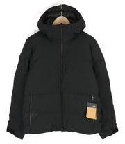 THE NORTH FACE Cirque pūkinė vyriška striukė L 550, užpildyta, su gobtuvu, pamušalu ir užtrauktuku, juoda 