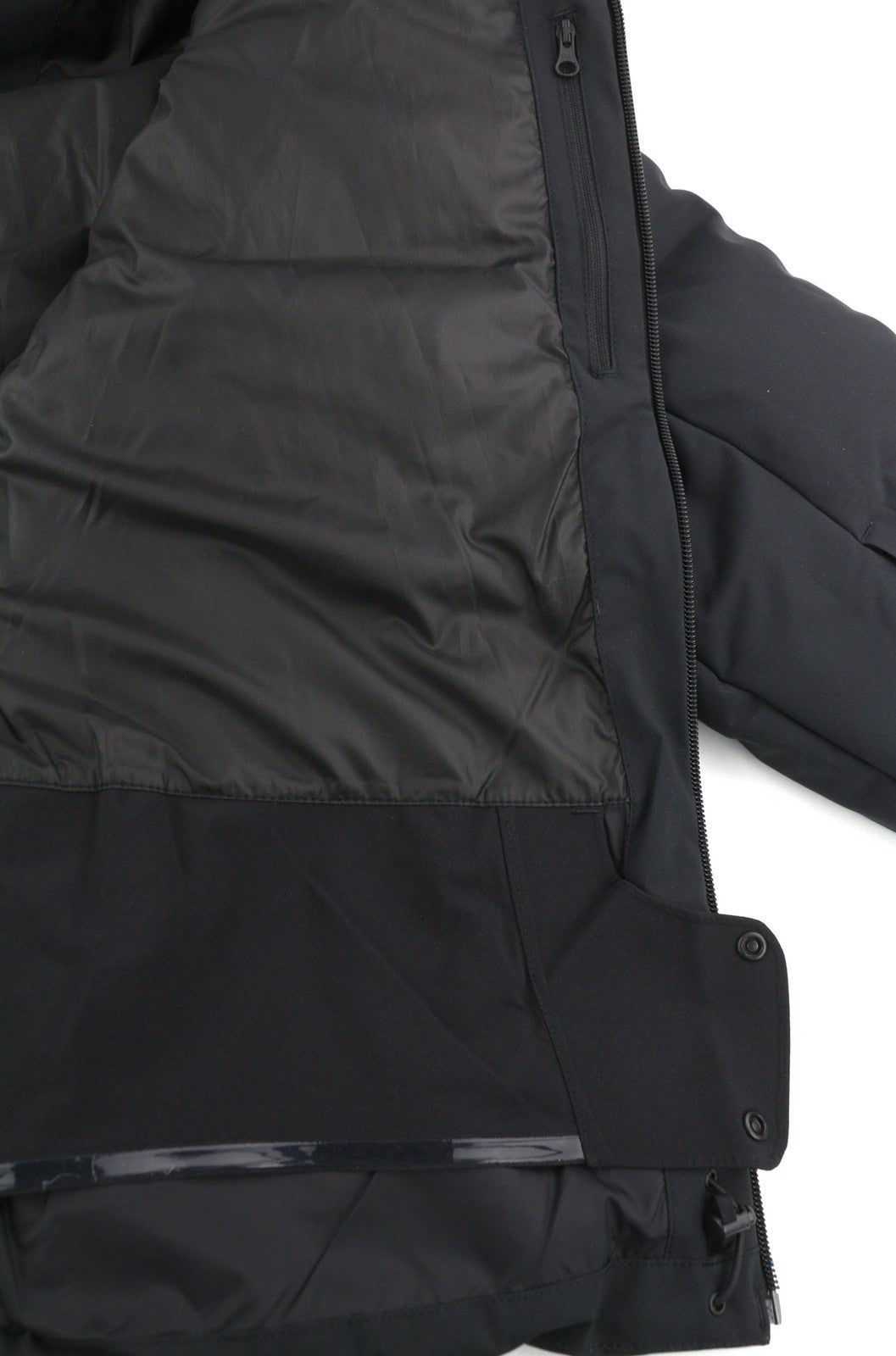 THE NORTH FACE Cirque pūkinė vyriška striukė L 550, užpildyta, su gobtuvu, pamušalu ir užtrauktuku, juoda 