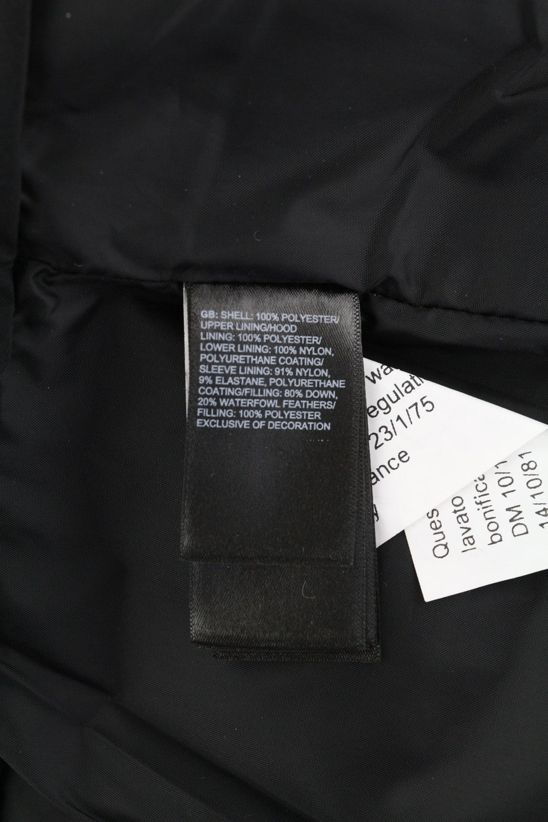 THE NORTH FACE Cirque pūkinė vyriška striukė L 550, užpildyta, su gobtuvu, pamušalu ir užtrauktuku, juoda 