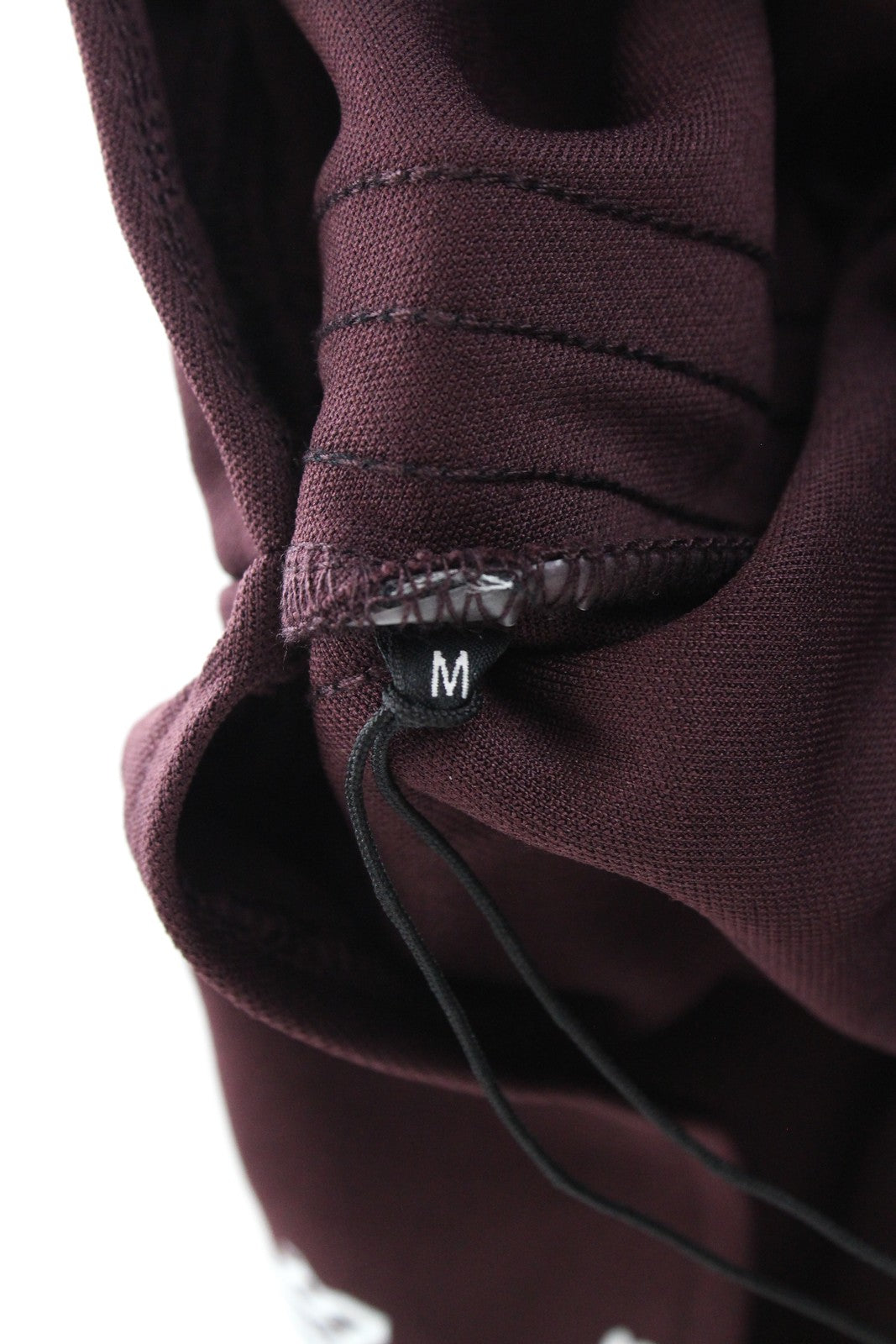 REPLAY riboto leidimo vyriškas džemperis M bordo spalvos su ilgu užtrauktuku