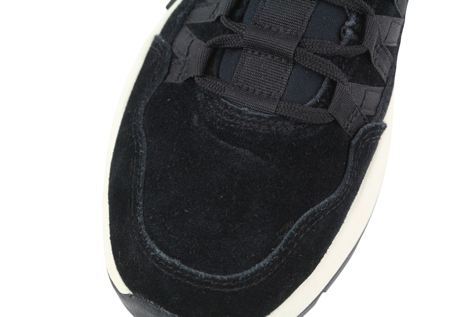 TIMBERLAND A24S9 vyriški sportbačiai EU41.5 EU42 juodi zomšiniai odiniai sportbačiai su raišteliais 