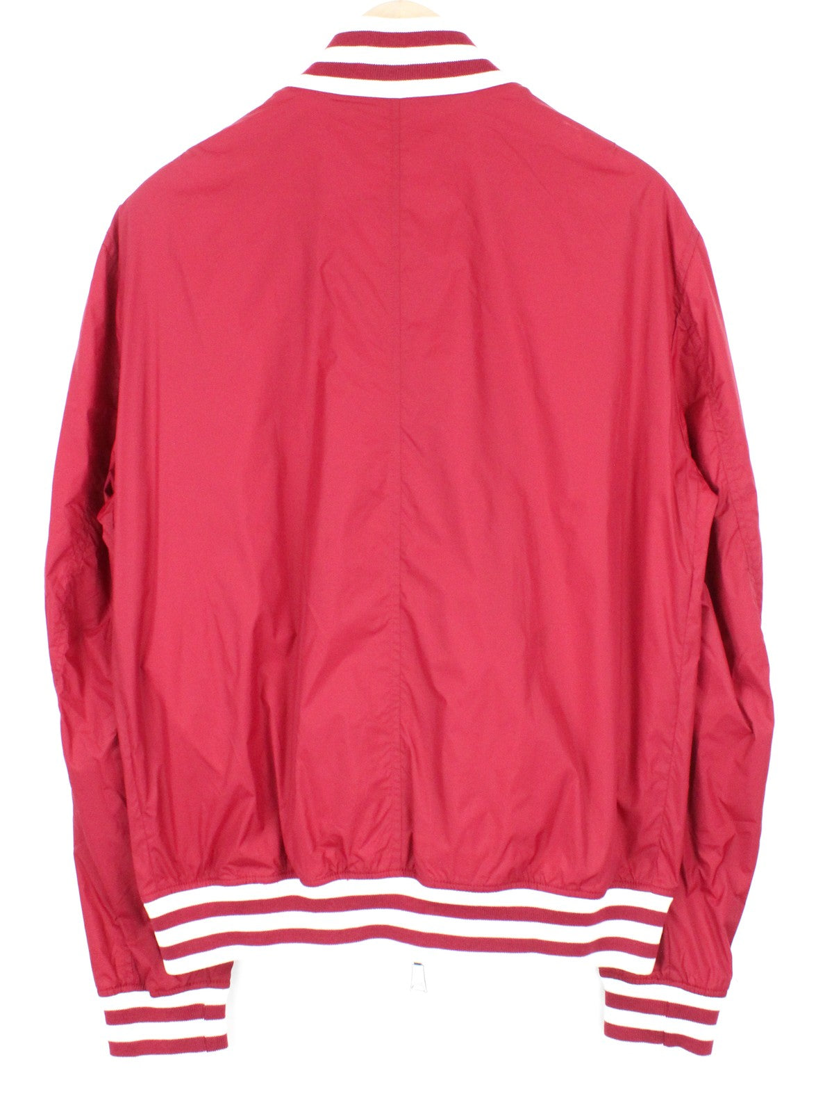 RICHMOND vyriška striukė 52 raudona, su pamušalu, ilga, lengva, užtrauktuku 