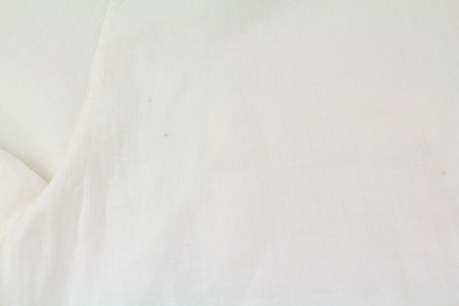 DIESEL S-Umbe-Sslab vyriški marškinėliai L, balti, trumpomis rankovėmis, lininiai, platėjančios iškirptės, RRP 150 € 