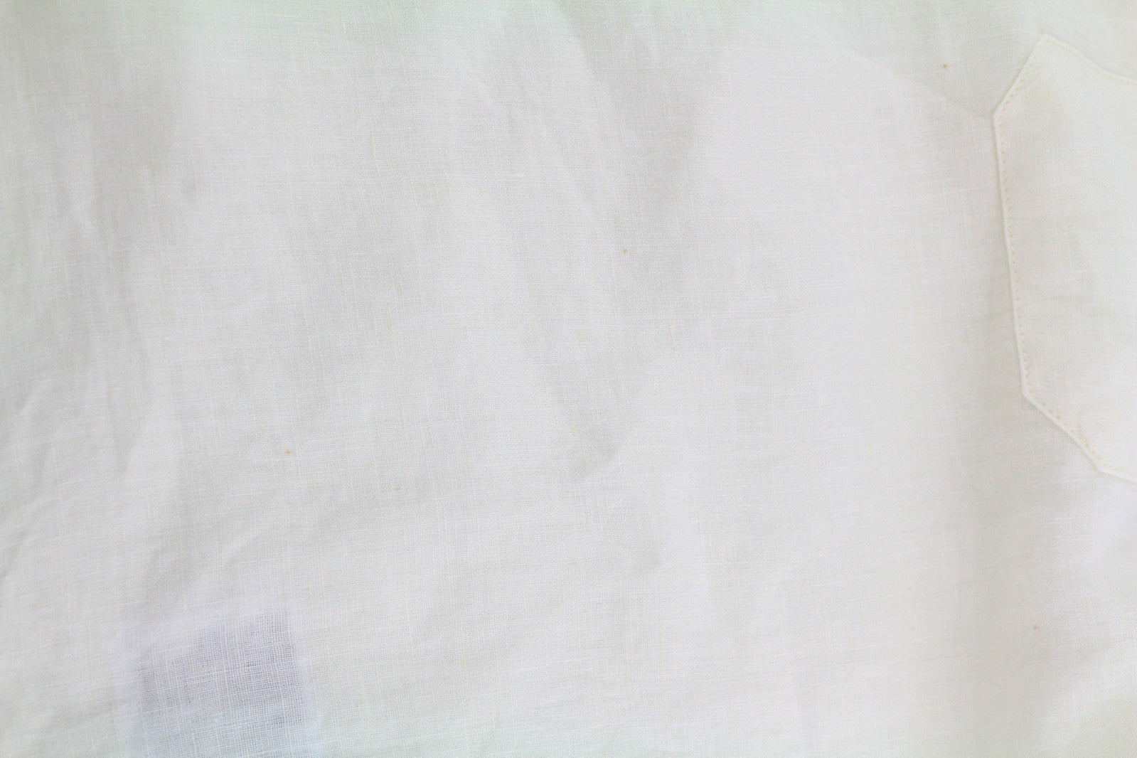 DIESEL S-Umbe-Sslab vyriški marškinėliai L, balti, trumpomis rankovėmis, lininiai, platėjančios iškirptės, RRP 150 € 