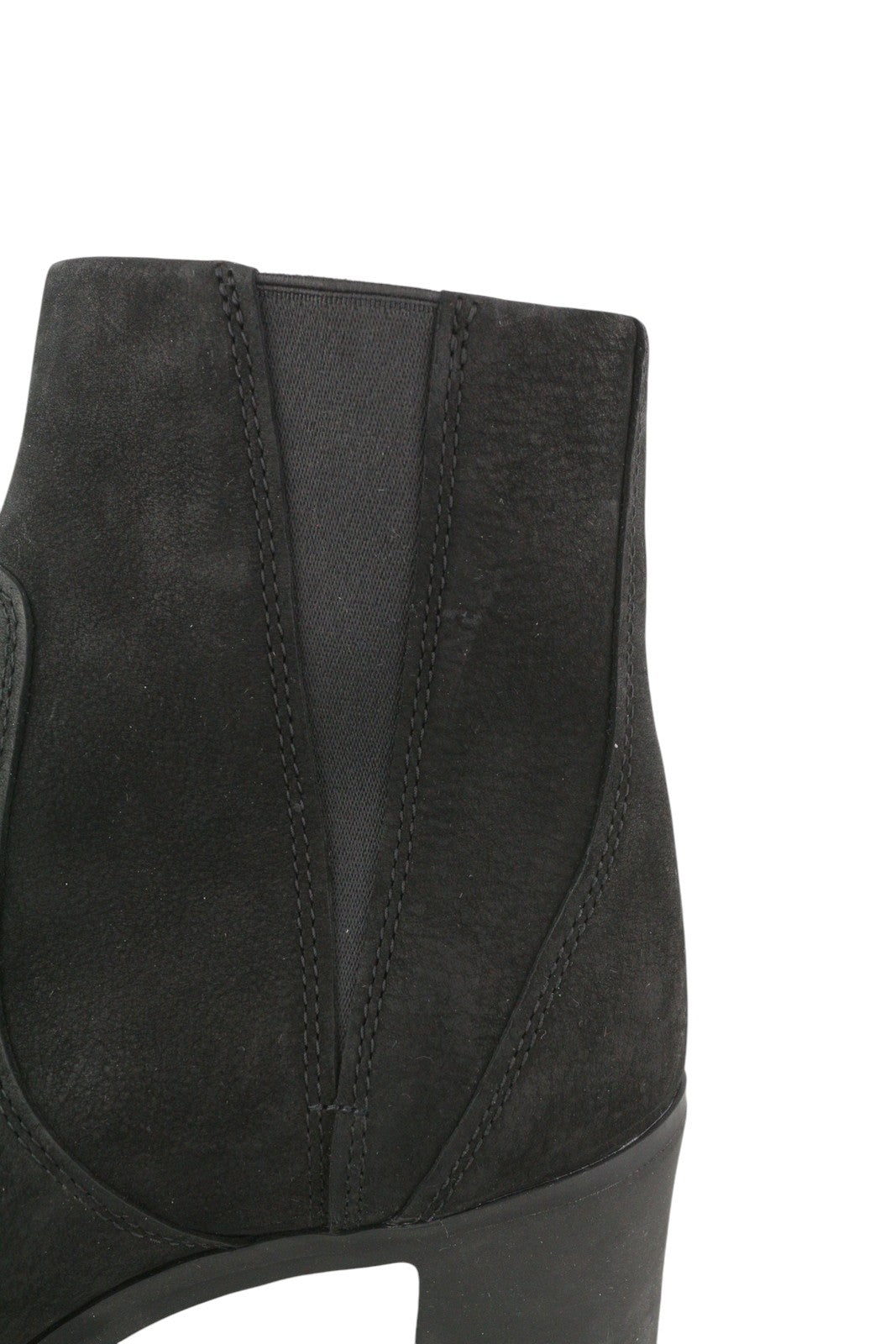 TIMBERLAND A22BA moteriški aulinukai EU37.5 EU38.5 juodi odiniai batai su kulnu ir užtrauktuku, ortolitas 