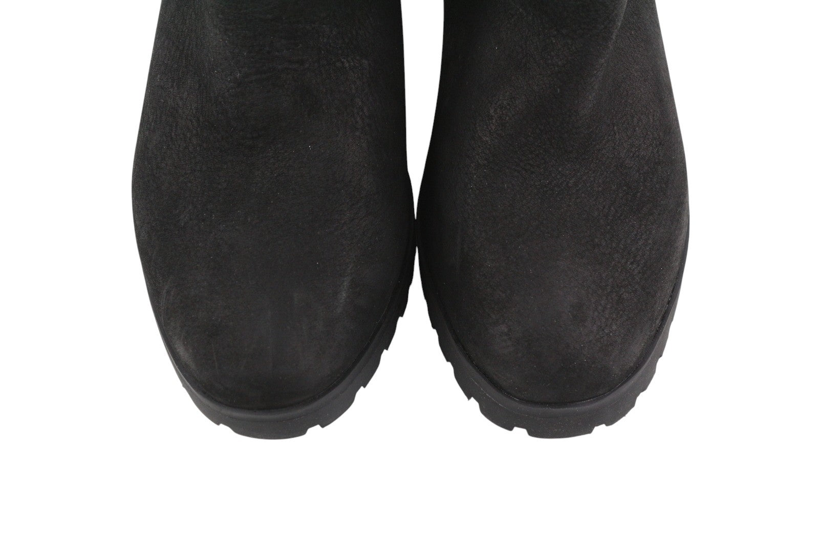 TIMBERLAND A22BA moteriški aulinukai EU37.5 EU38.5 juodi odiniai batai su kulnu ir užtrauktuku, ortolitas 