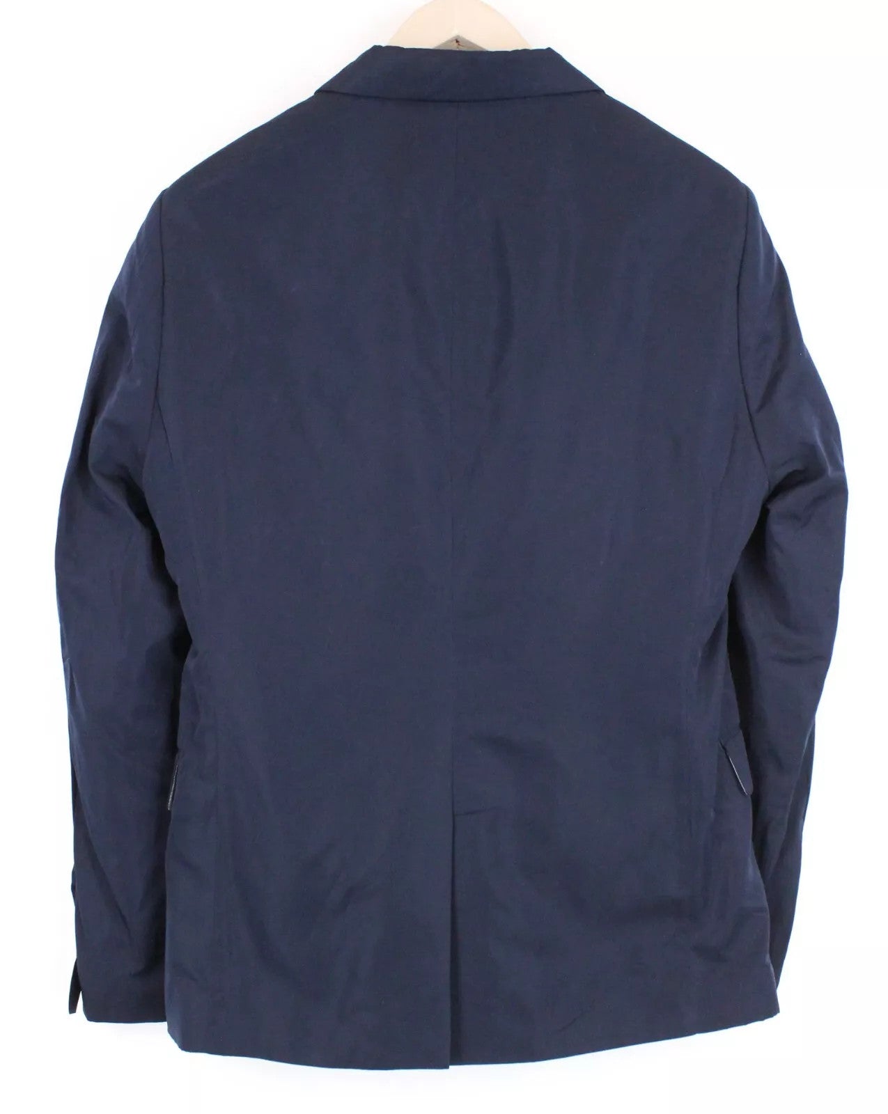 SCOTCH & SODA Men Blazer M Navy Notched Single-Breasted Ams Couture Style