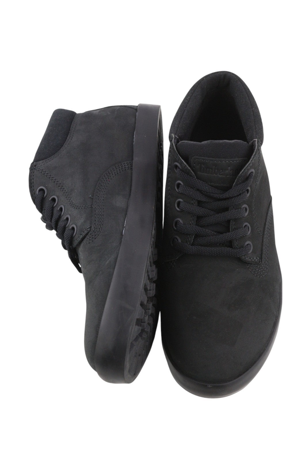 TIMBERLAND A1R35 moteriški aulinukai EU36 EU37 juodi, odiniai, iki kulkšnies, migdolų nosies. 