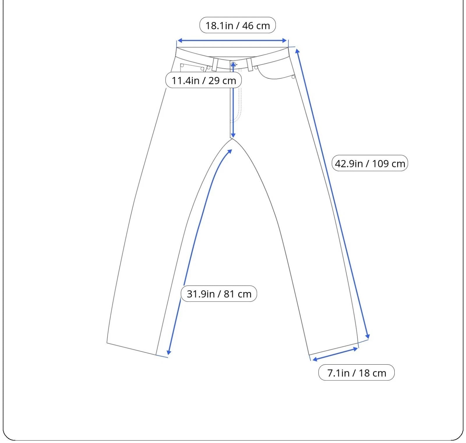 SCOTCH &amp; SODA Ralston mėlyni vyriški džinsai W34/L32 su 5 kišenėmis, skalbti, ploni, tamprūs 