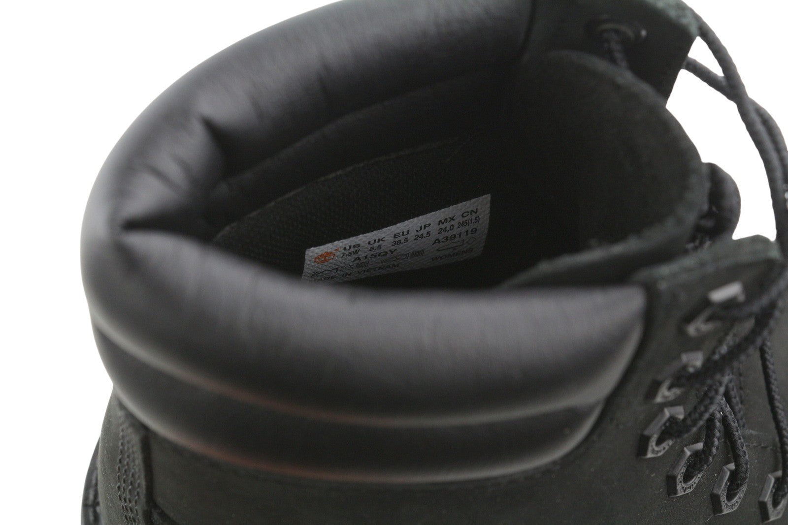 TIMBERLAND A15QY moteriški batai EU38.5 EU39.5 juodi, vandeniui atsparūs, Primaloft 400 gramų. 