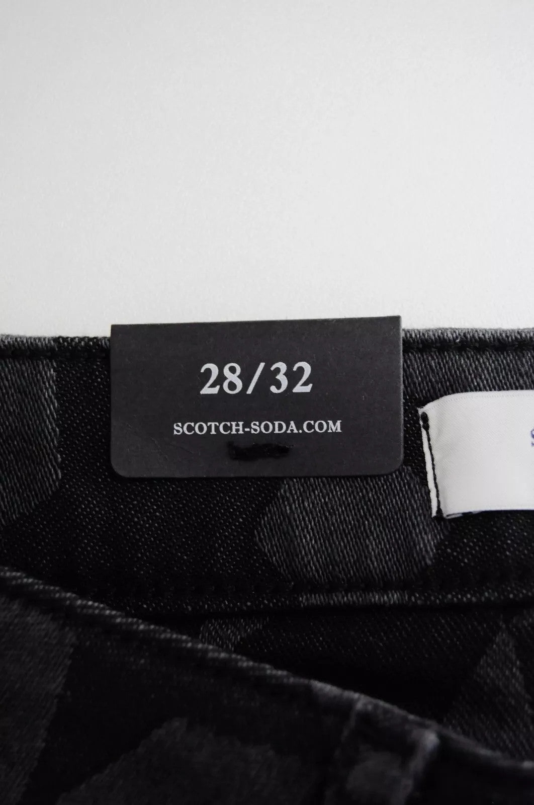 SCOTCH & SODA W28/L32 Women Skinny Jeans Black Star Stretch Cotton Fit