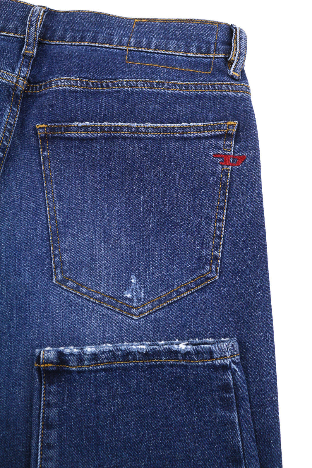 DIESEL 2019 D-Strukt 09E07 vyriški džinsai W31/L34 Slim Fit vidutinio juosmens, skalbti 