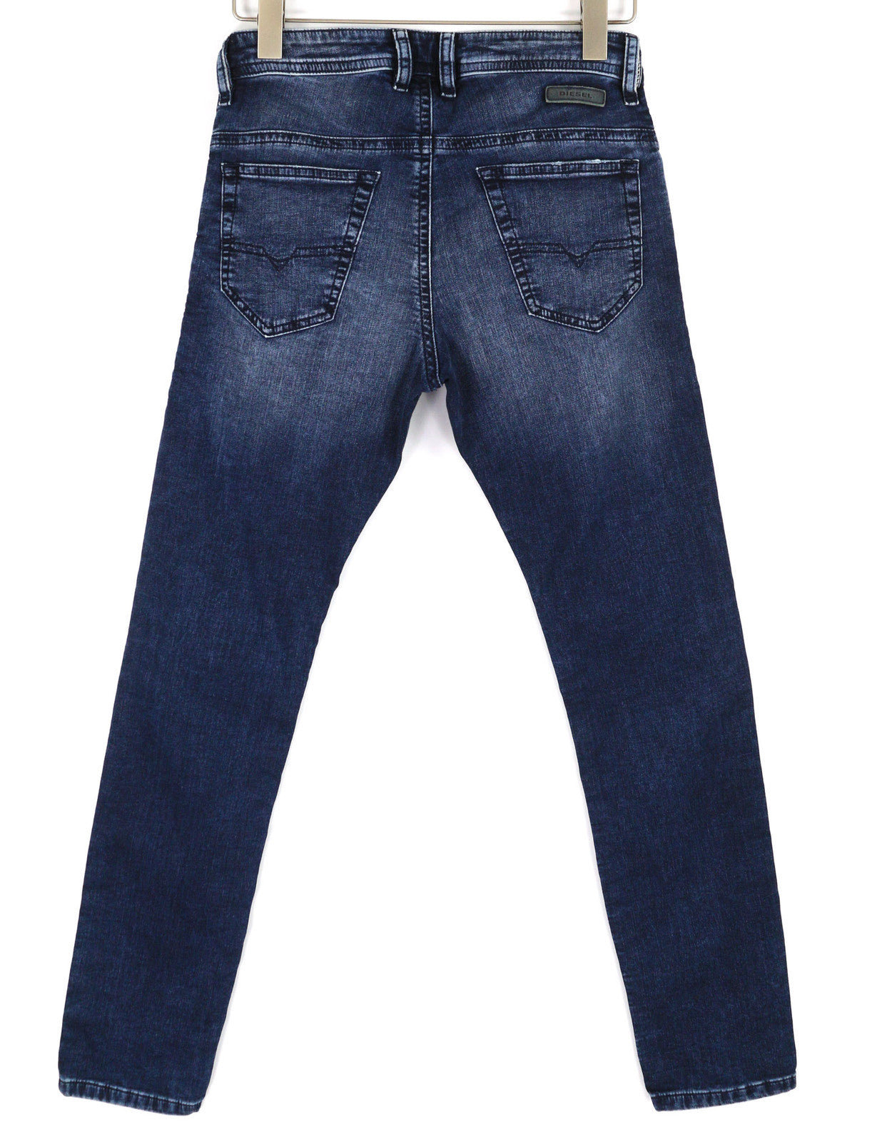 DIESEL Thommer CB-NE 0699Z Vyriški džinsai W28 Jogg Sweat Stretch Ripped Washed Blue 