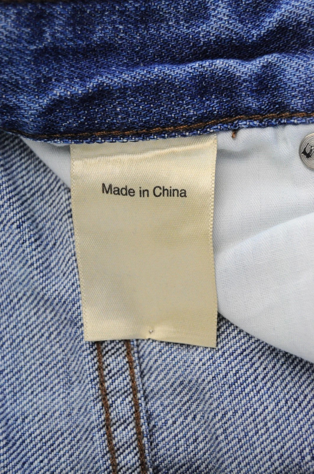 MAISON SCOTCH Blue Boyfriend Jeans W27/L32 Women Logo Washed Cotton