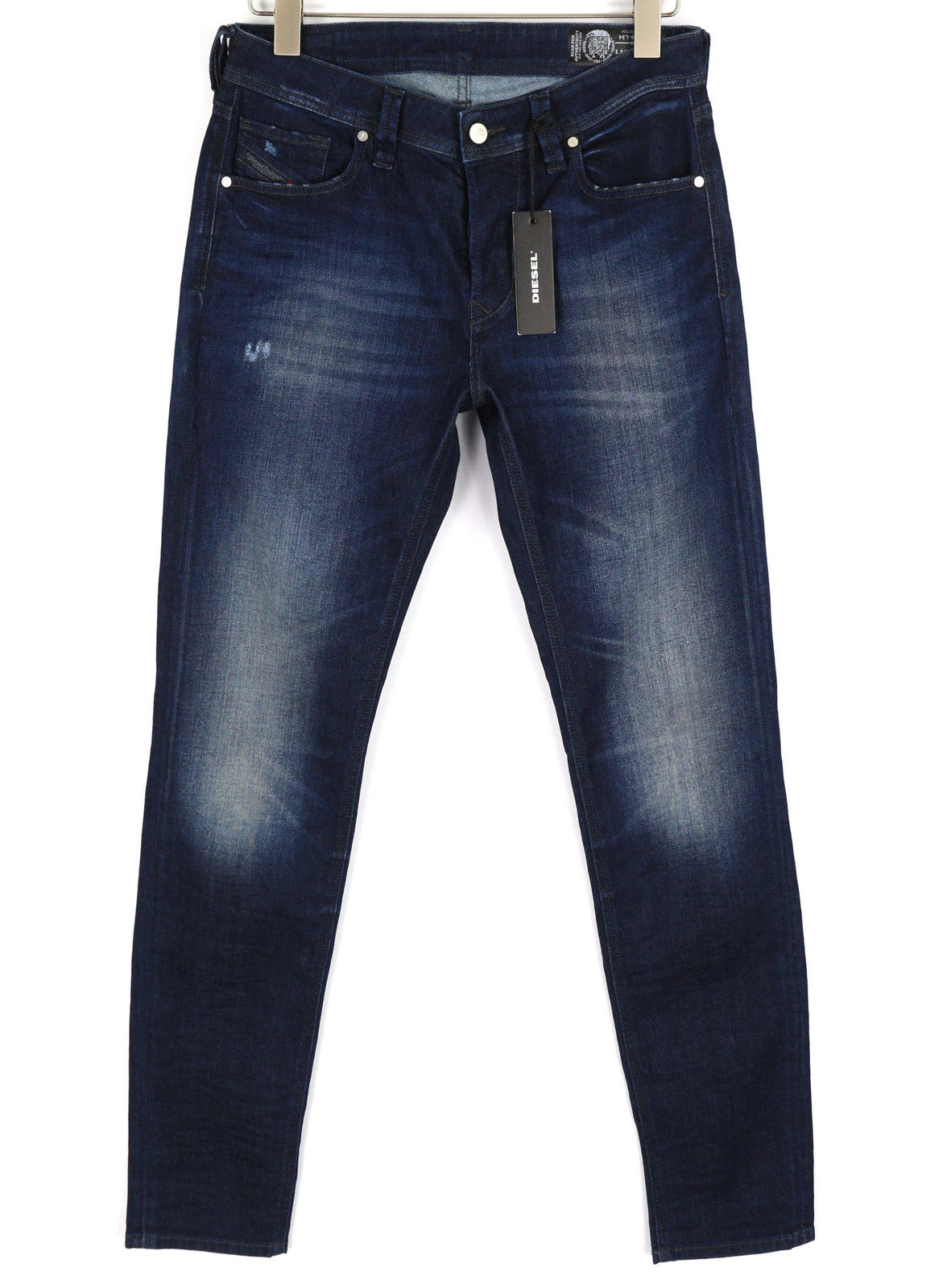 DIESEL Larkee-Beex 069BM vyriški džinsai W29/L34 Regular Tapered Stretch Ultrasoft 