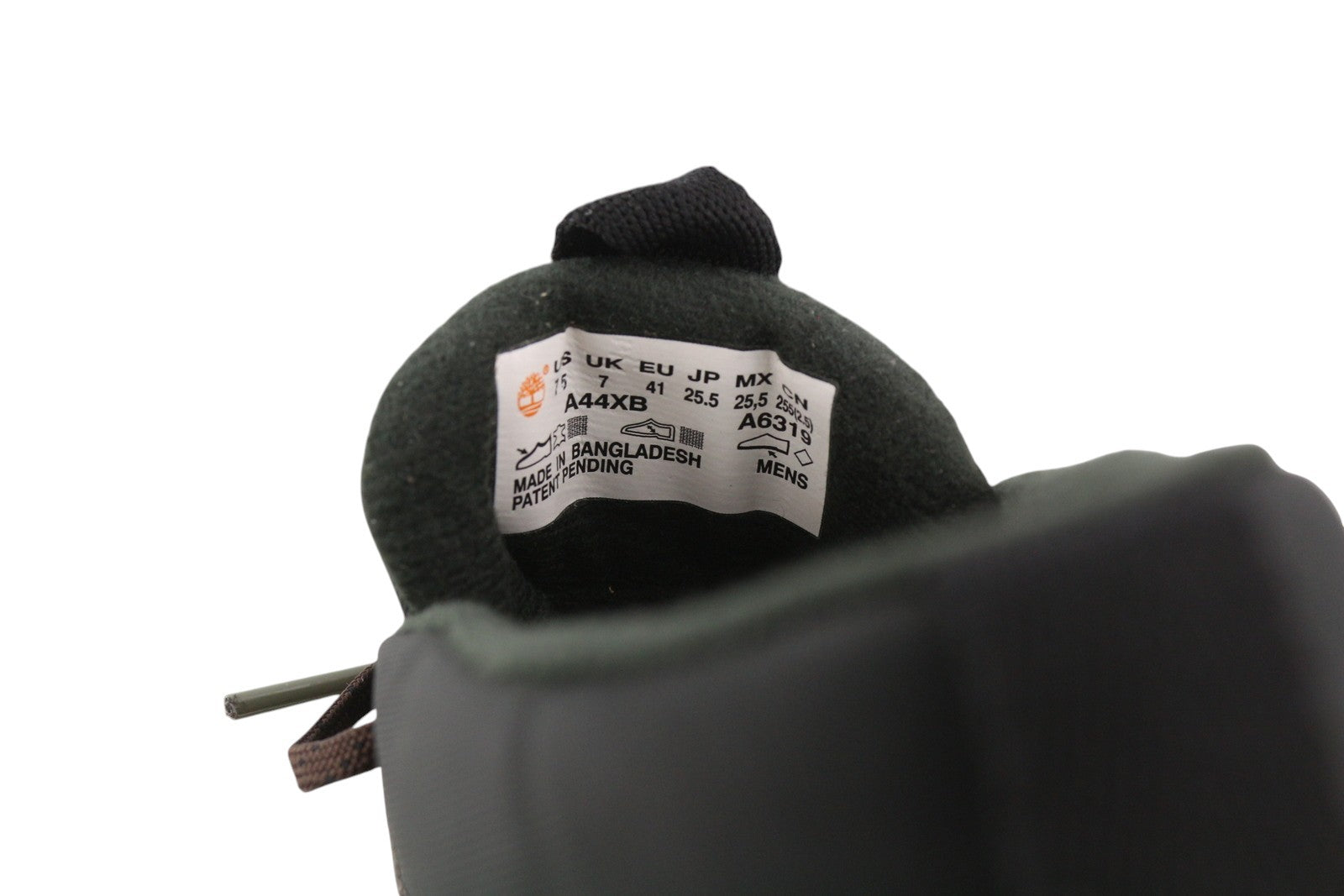 TIMBERLAND A44XB vyriški batai EU40 EU41 rudi odiniai su raišteliais, migdolų nosis, kulkšnies 