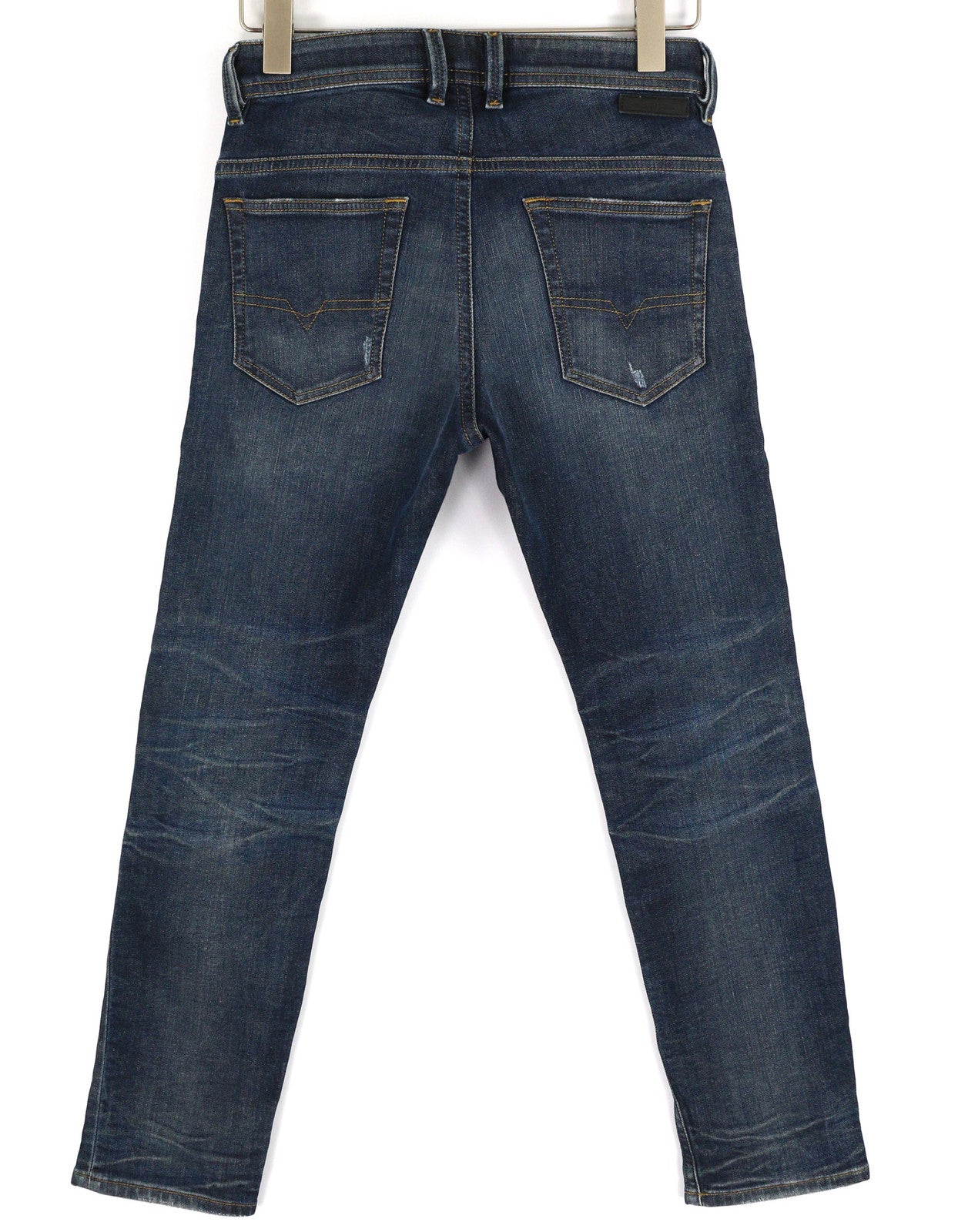 DIESEL Thommer-T 087AI Vyriški džinsai W27 Jogg Sweat Stretch Distress Plyšę skalbti 