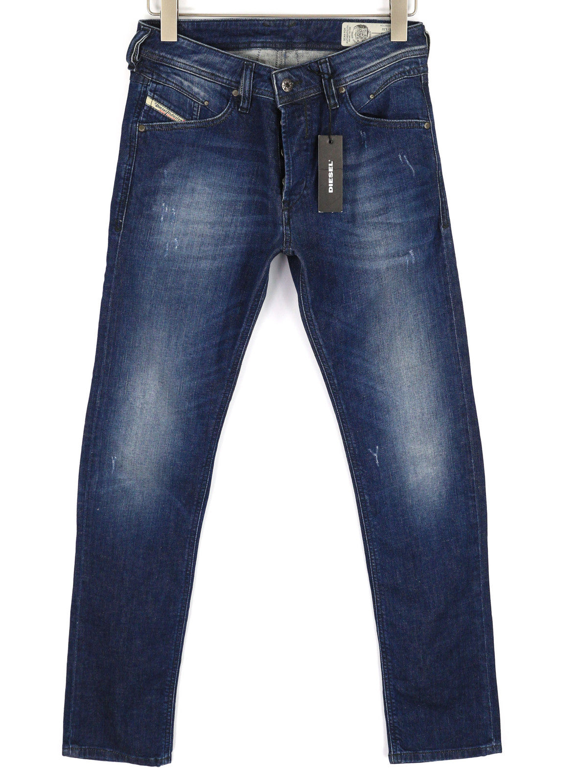 DIESEL Belther-R R842R vyriški džinsai W28/L32 Regular Slim Tapered Stretch Women's ... 