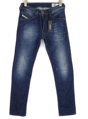 DIESEL Belther-R R842R vyriški džinsai W28/L32 Regular Slim Tapered Stretch Women's ... 