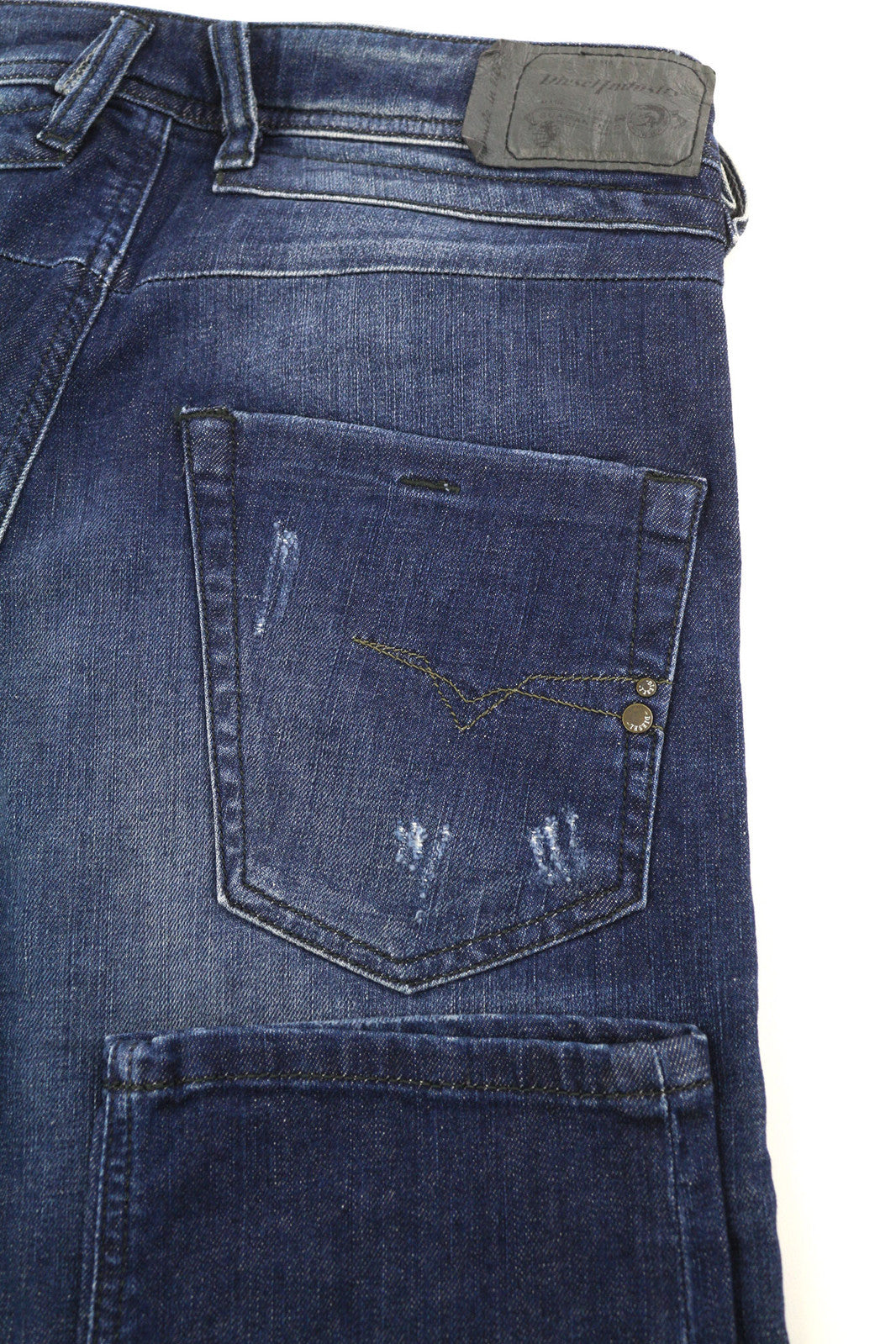 DIESEL Belther-R R842R vyriški džinsai W28/L32 Regular Slim Tapered Stretch Women's ... 