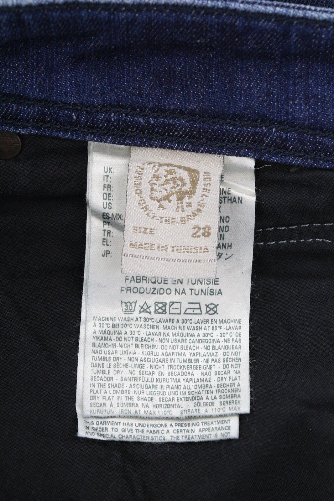 DIESEL Belther-R R842R vyriški džinsai W28/L32 Regular Slim Tapered Stretch Women's ... 