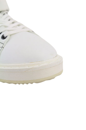 GOLDEN GOOSE vyriški sportbačiai EU39 UK5 baltos odos palaidinė iki kulkšnies 102A4 unisex moterims 