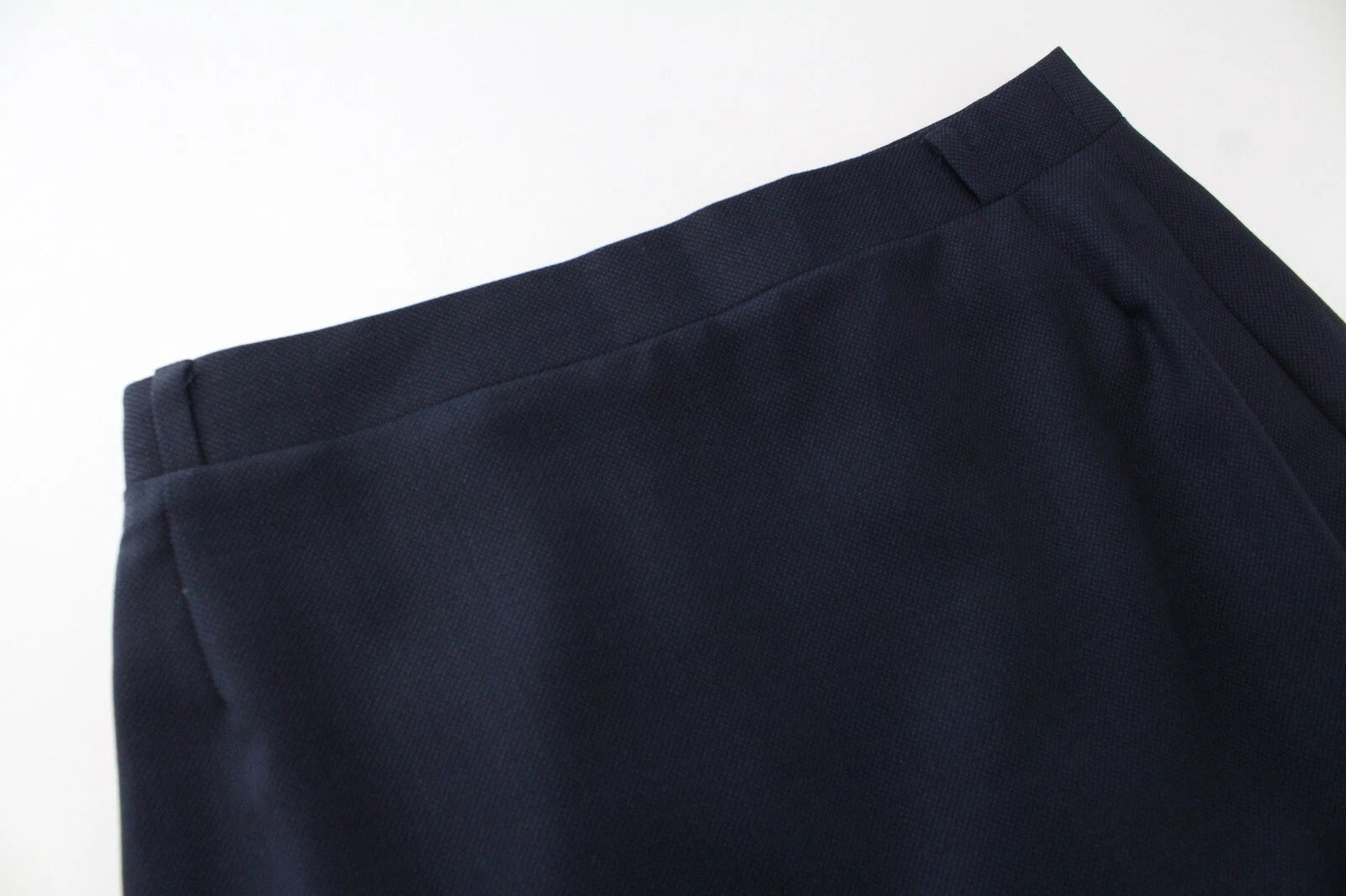 SUITSUPPLY Skirt EU36 Women Navy Pure Wool Slim Fit Lined Formal Wear