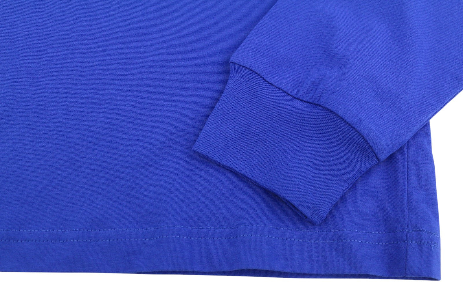 DIESEL T-Diegos-LS-K27 vyriški marškinėliai su mėlyna apykakle ir logotipu, 2XL dydžio. 