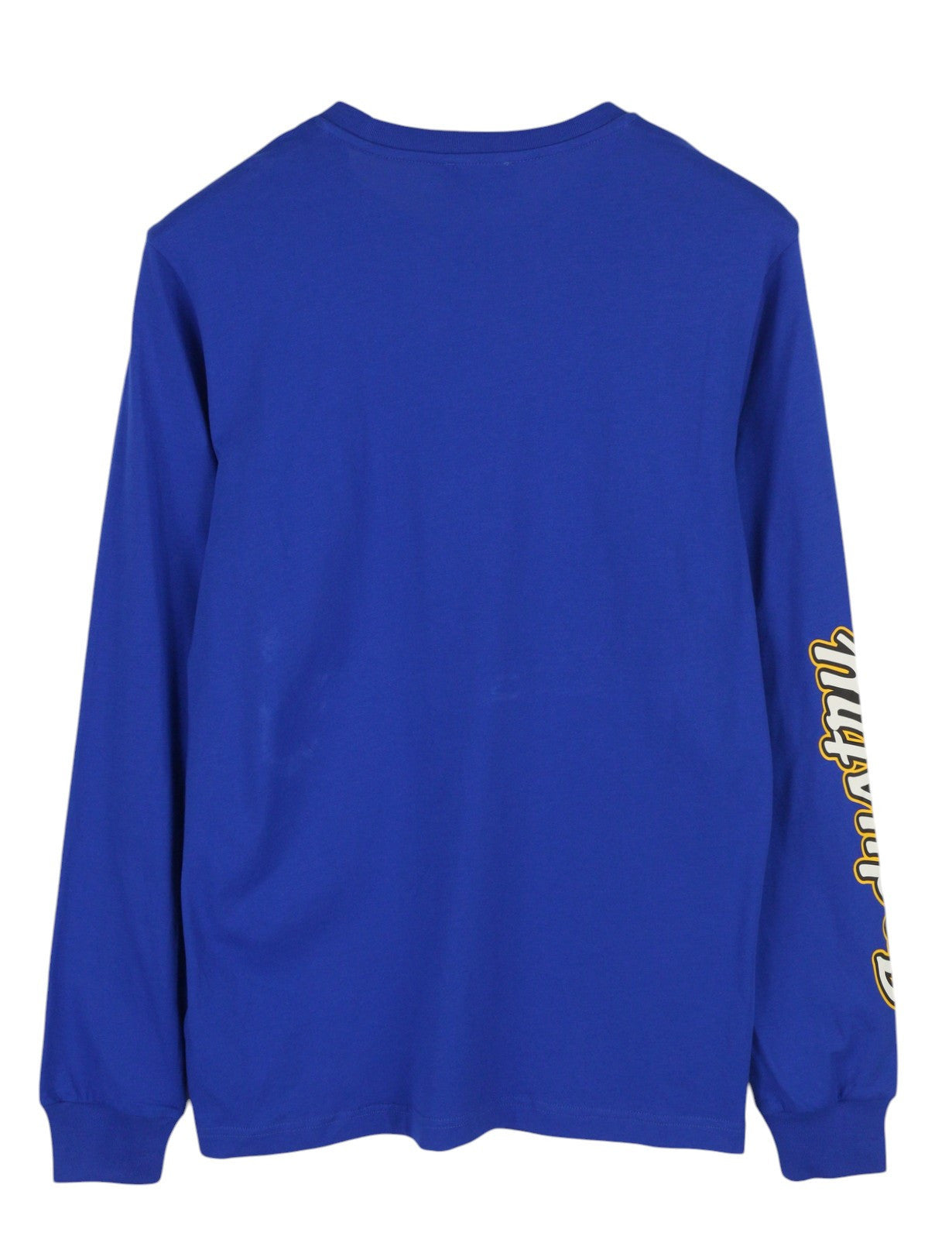 DIESEL T-Diegos-LS-K27 vyriški marškinėliai M vidutinio mėlynumo, megztinis su apvalia kaklo iškirpte ir logotipu, medvilniniai 