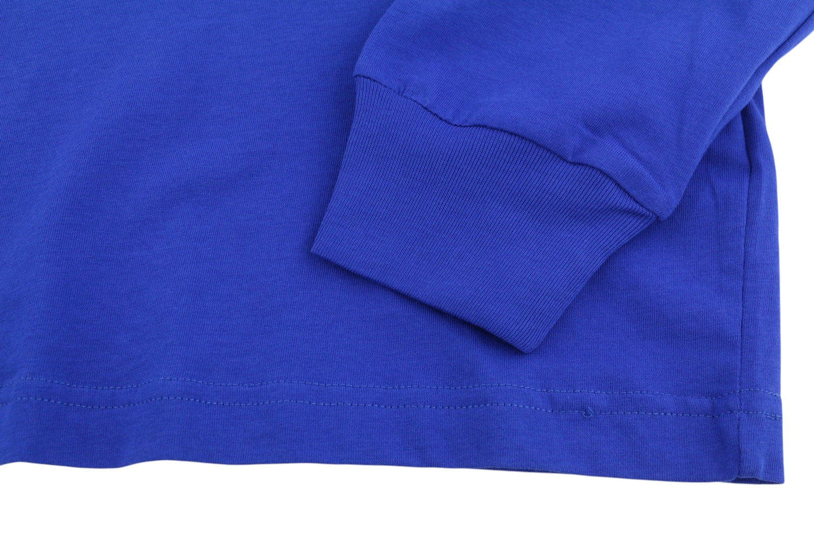 DIESEL T-Diegos-LS-K27 vyriški marškinėliai M vidutinio mėlynumo, megztinis su apvalia kaklo iškirpte ir logotipu, medvilniniai 