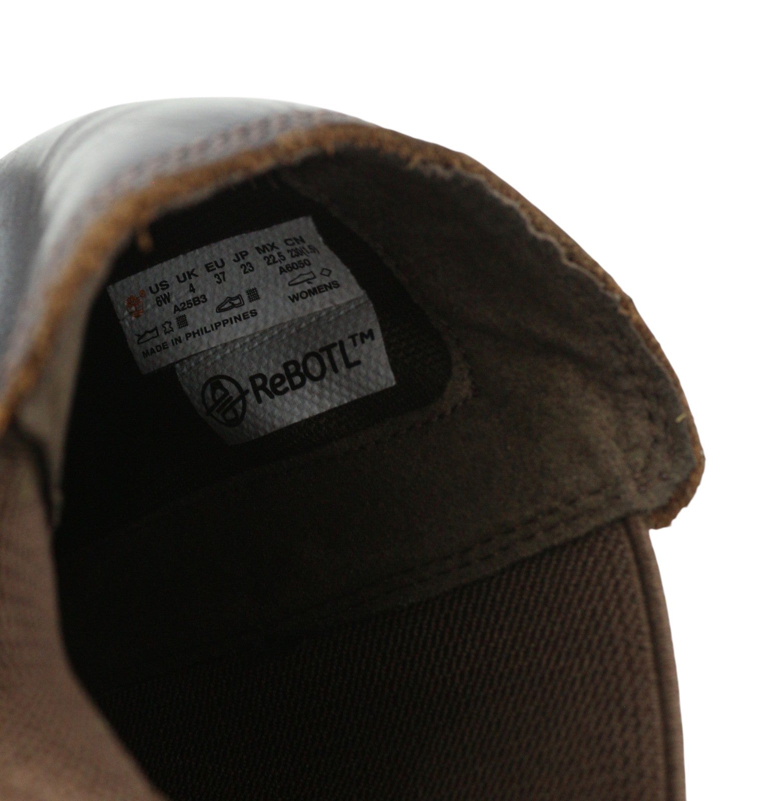 TIMBERLAND A25B3 moteriški aulinukai EU37 EU38 rudos spalvos odiniai kulniukai su veidrodiniu prigludimu. 