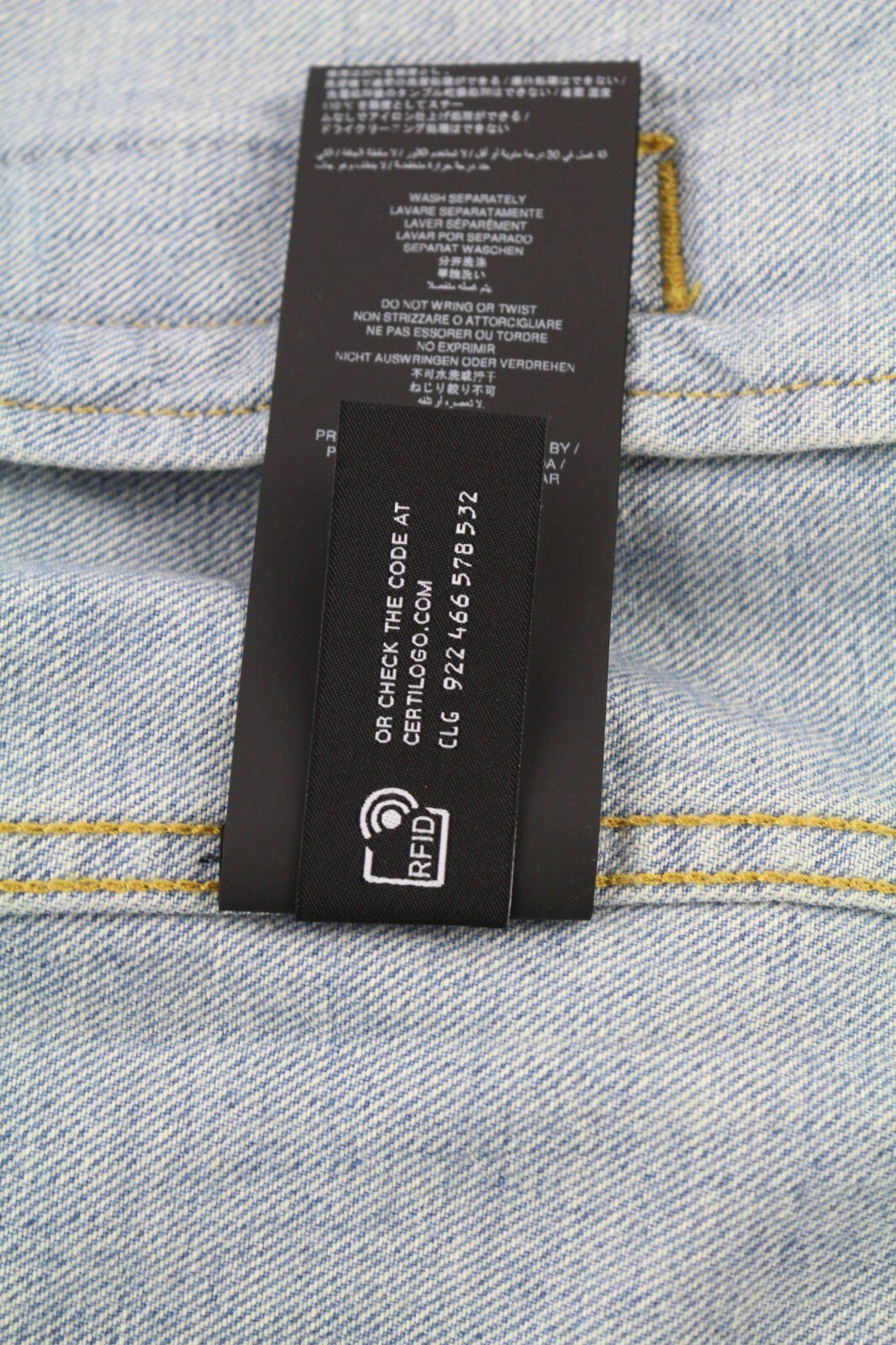 ALANUI Kerala vyriškas švarkas L ilgomis rankovėmis mėlynas medvilninis kimono RRP 699 € 