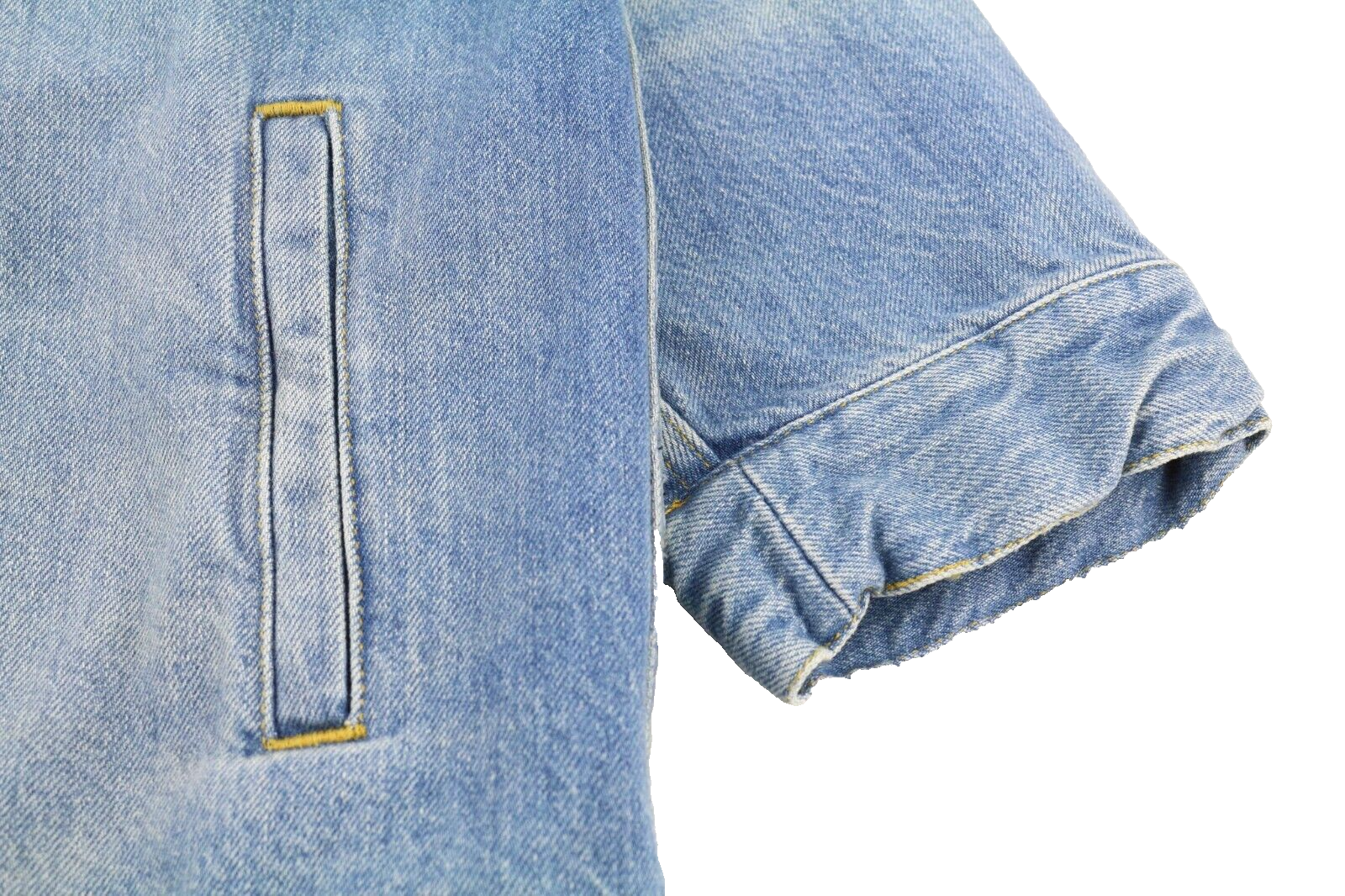 ALANUI Kerala vyriškas švarkas L ilgomis rankovėmis mėlynas medvilninis kimono RRP 699 € 