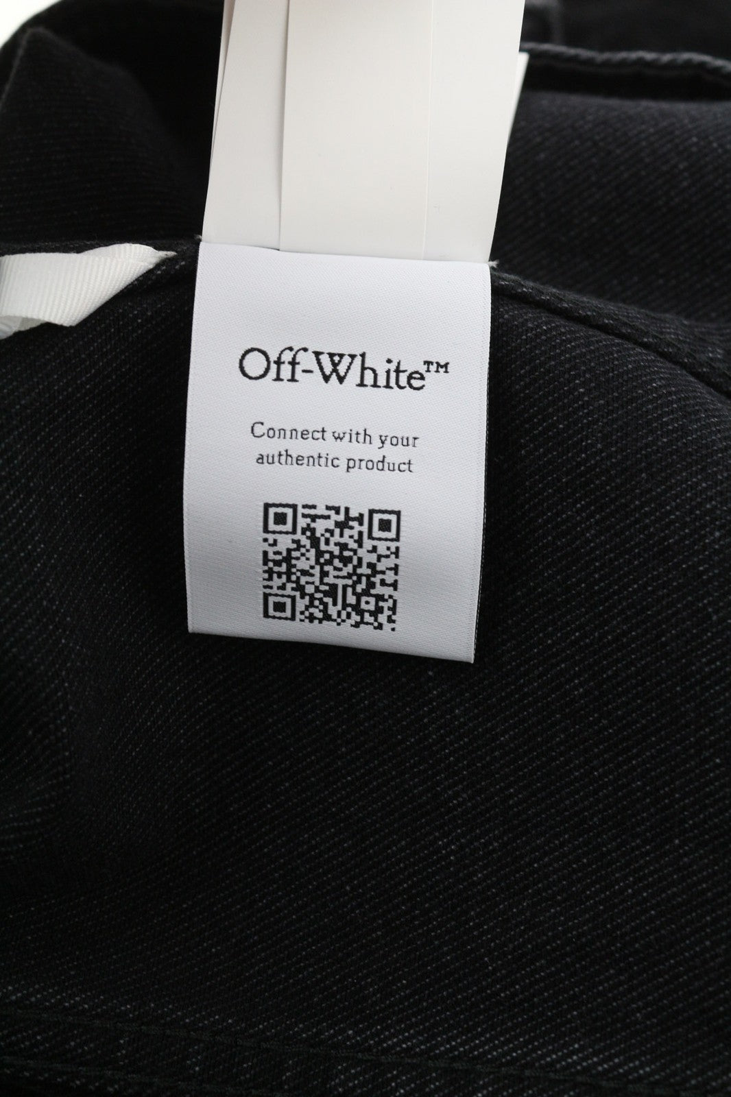 OFF-WHITE užtrauktuku dengta vyriška riedlenčių striukė S, skalbta juoda su užtrauktuku, RRP 995 € 