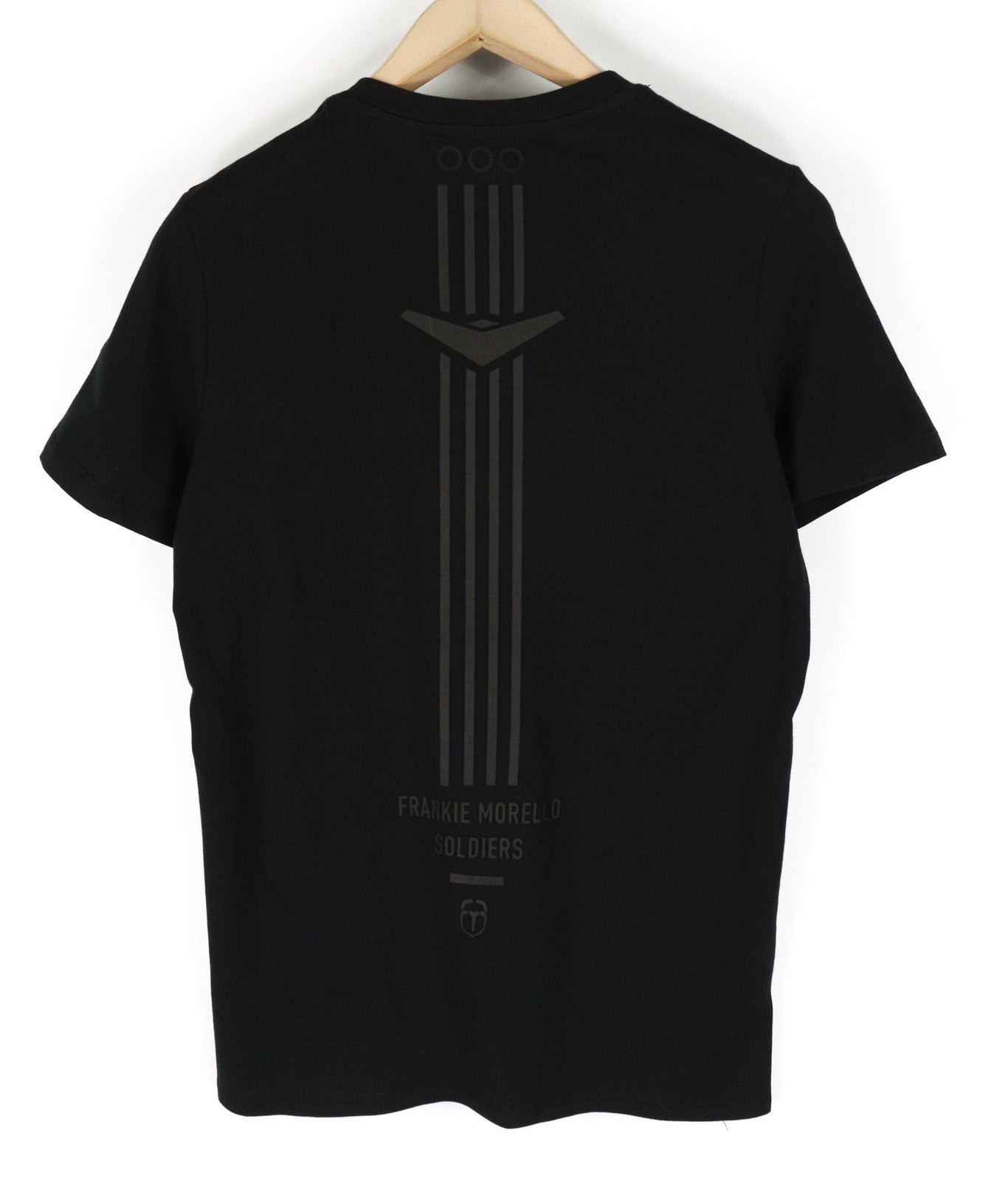 FRANKIE MORELLO Jianjian Men T-Shirt XS Black Pure Cotton Short Sleeved Pullover