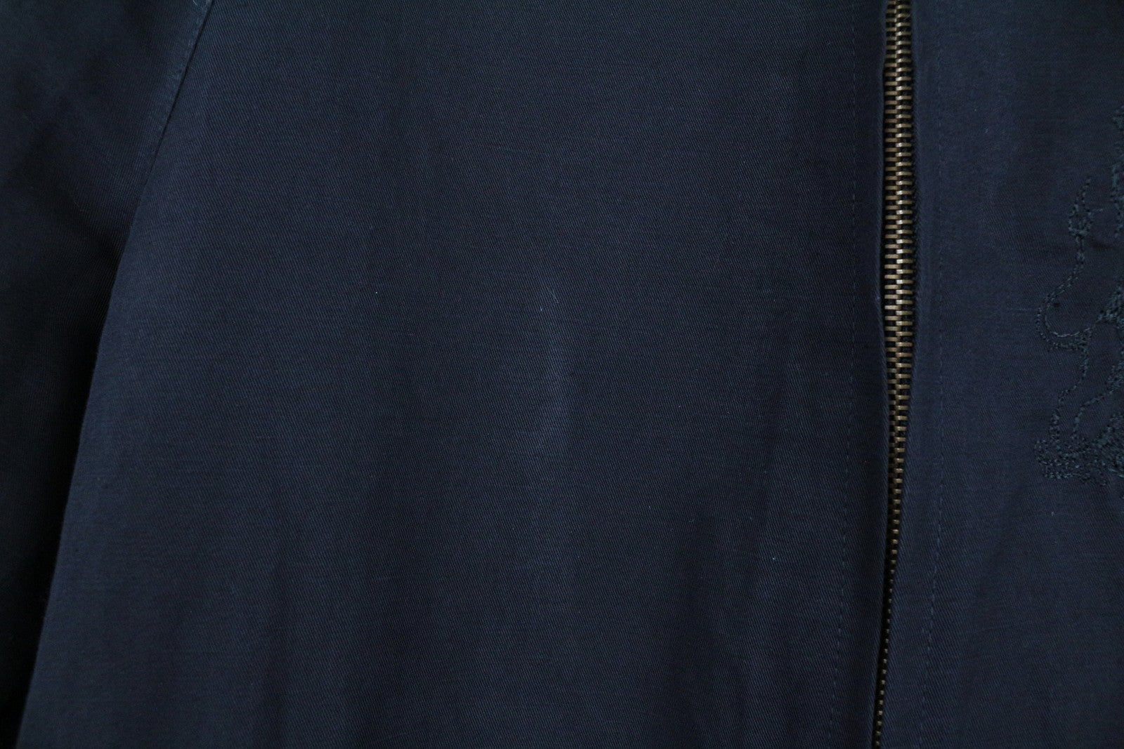 JOHN RICHMOND Men's Jacket UK16 Navy Single-Breasted Linen Cotton Long Sleeve