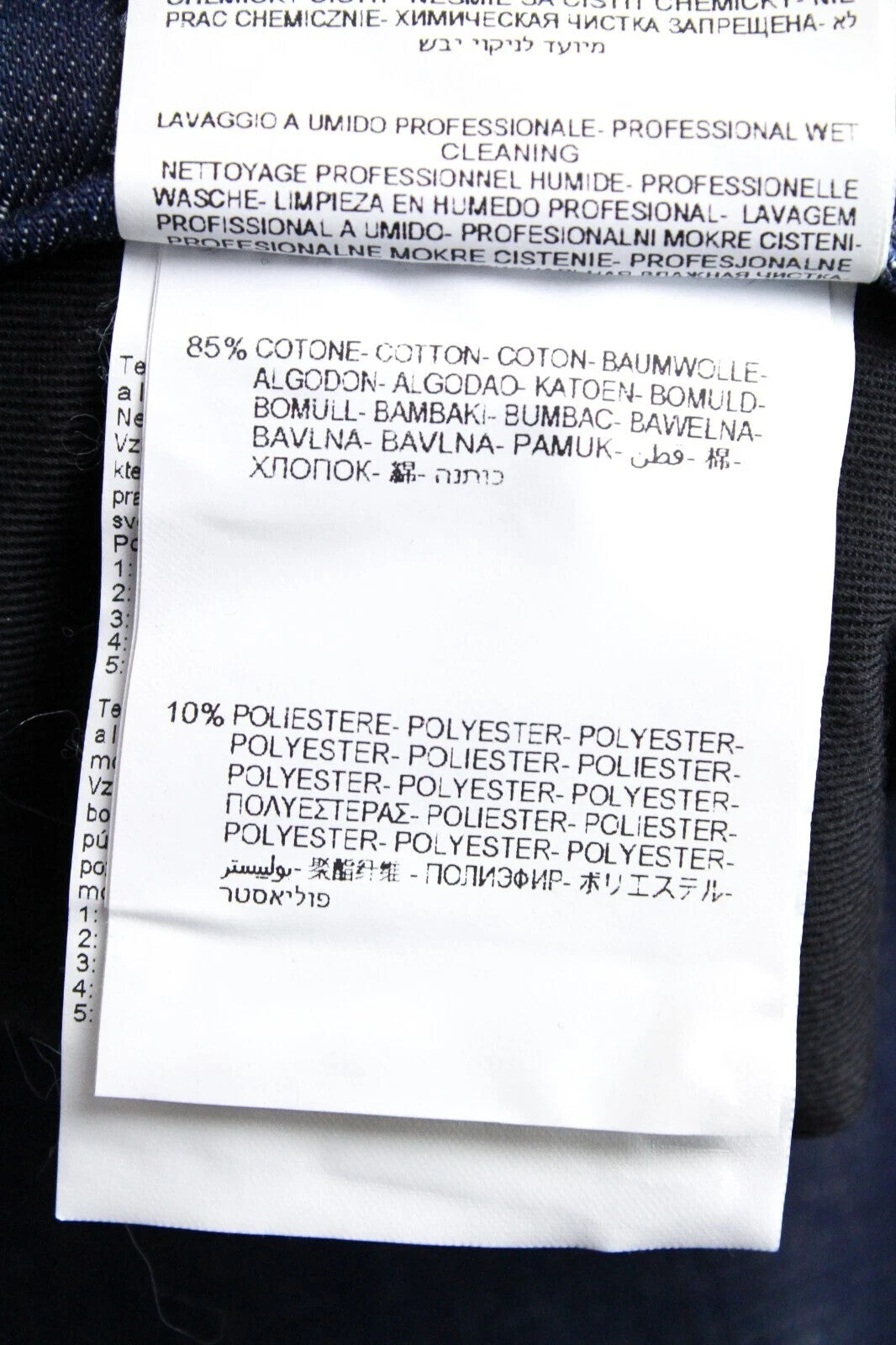 REPLAY Benni vyriški W30 L32 Chino Hyperflex mėlyni džinsai su tampriu gobtuvu 