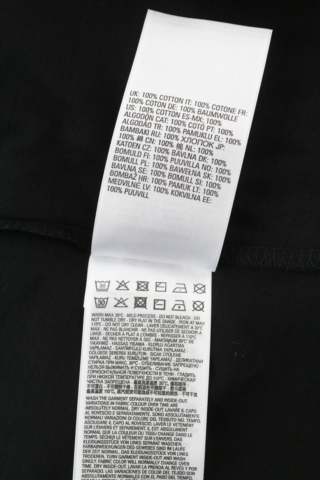 DIESEL D-Egor-New-Ita moteriška suknelė S juoda trumpomis rankovėmis trikotažo laisvalaikio logotipu mini 