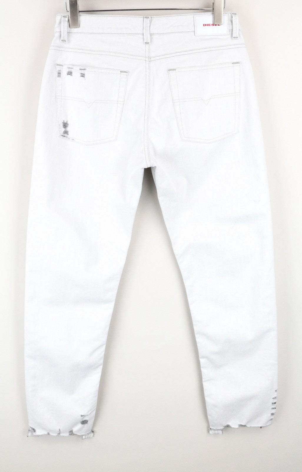 DIESEL Neekhol 003W7 Women's Jeans W31 L32 Denim Straight Fit Light Blue Stretch