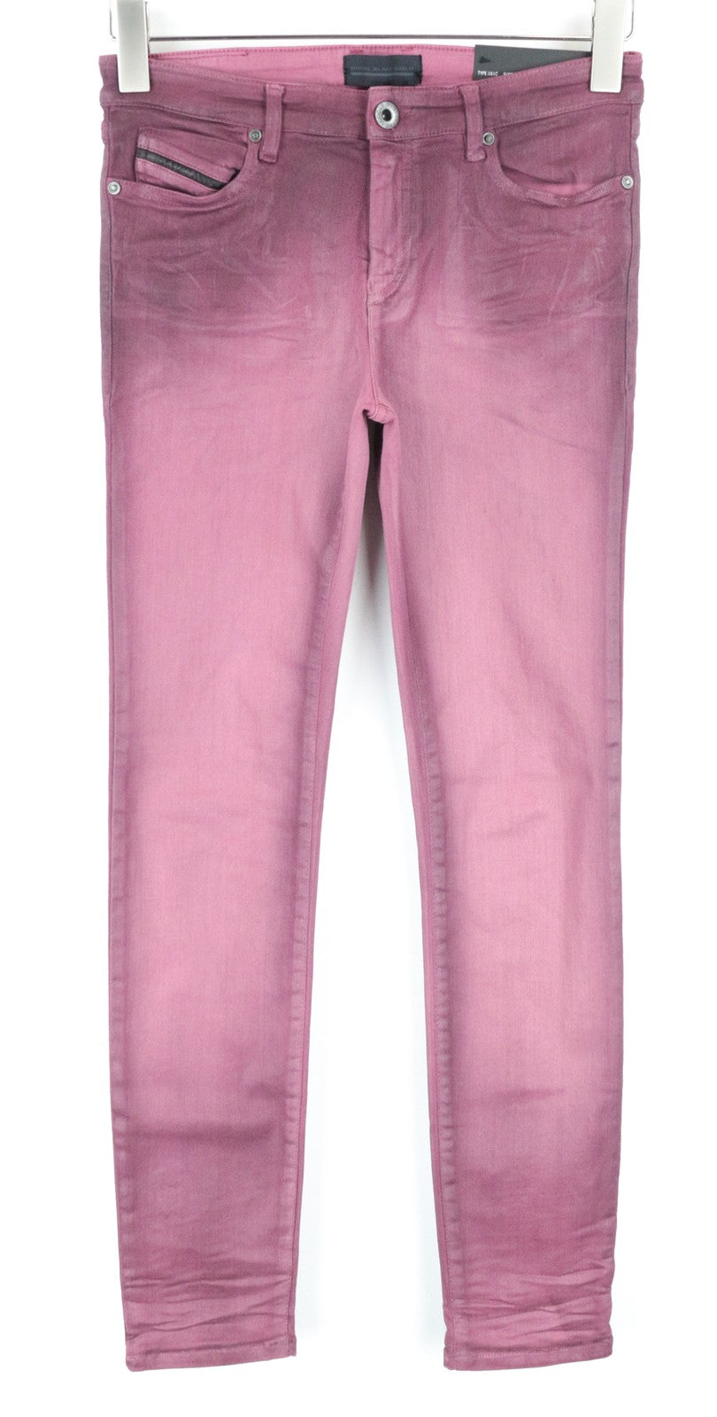 DIESEL BLACK GOLD Type-161C BG8LG moteriški W27 violetiniai aptempti džinsai 