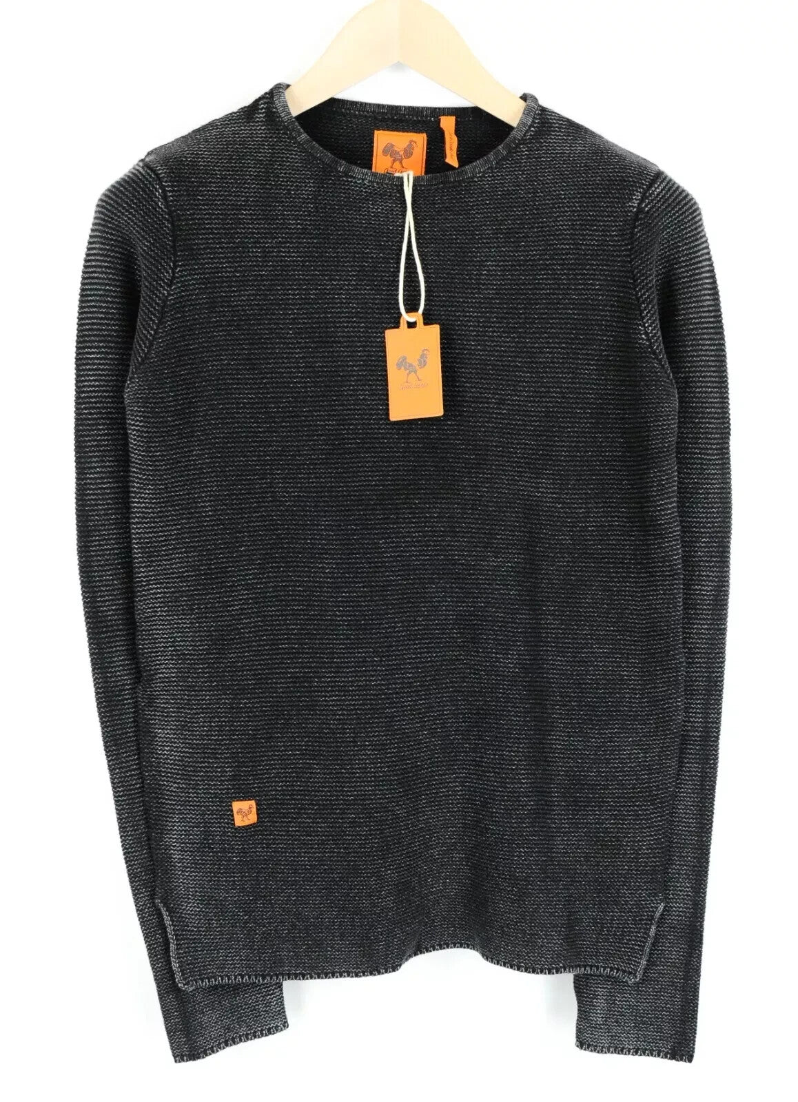 GOOD GENES M Womens Knit Melange Sweatshirt Crew Neck  Petite