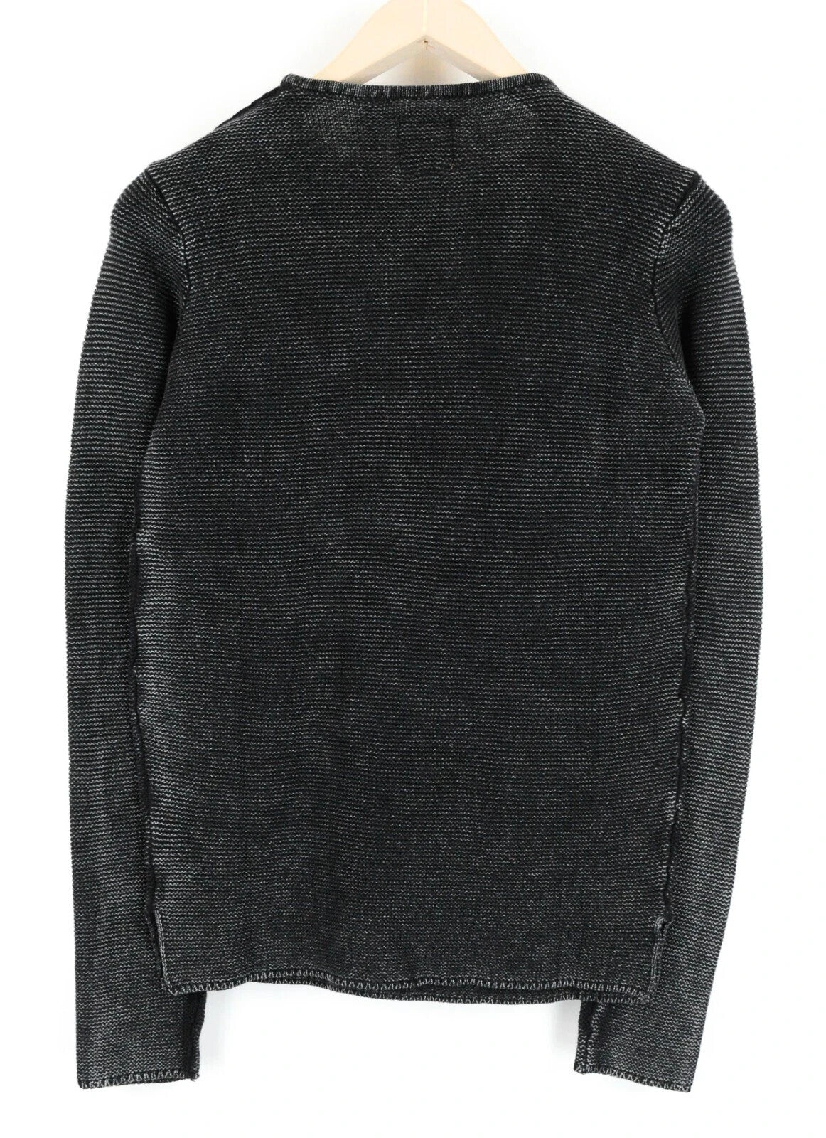 GOOD GENES M Womens Knit Melange Sweatshirt Crew Neck  Petite