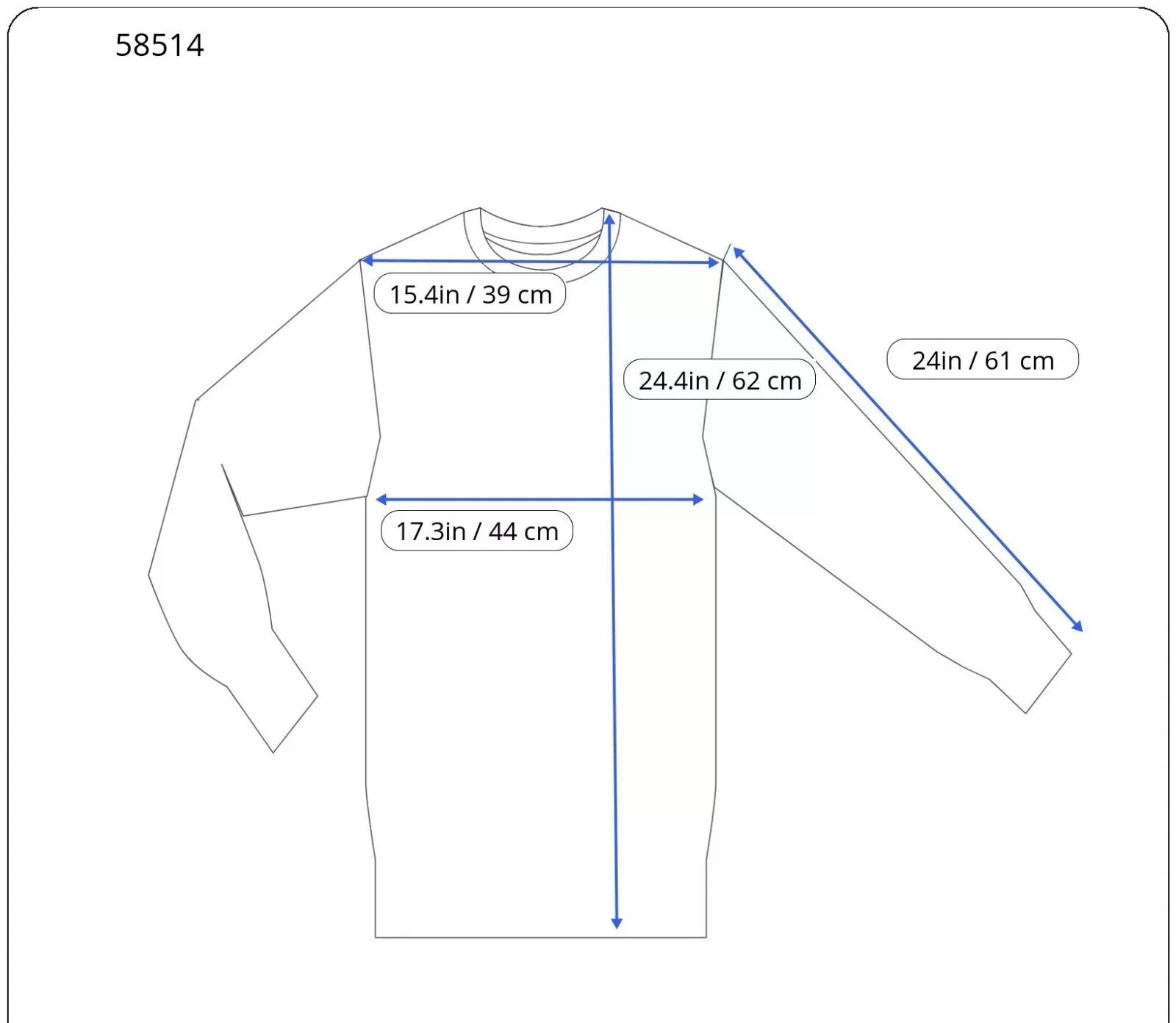 GOOD GENES M Womens Knit Melange Sweatshirt Crew Neck  Petite