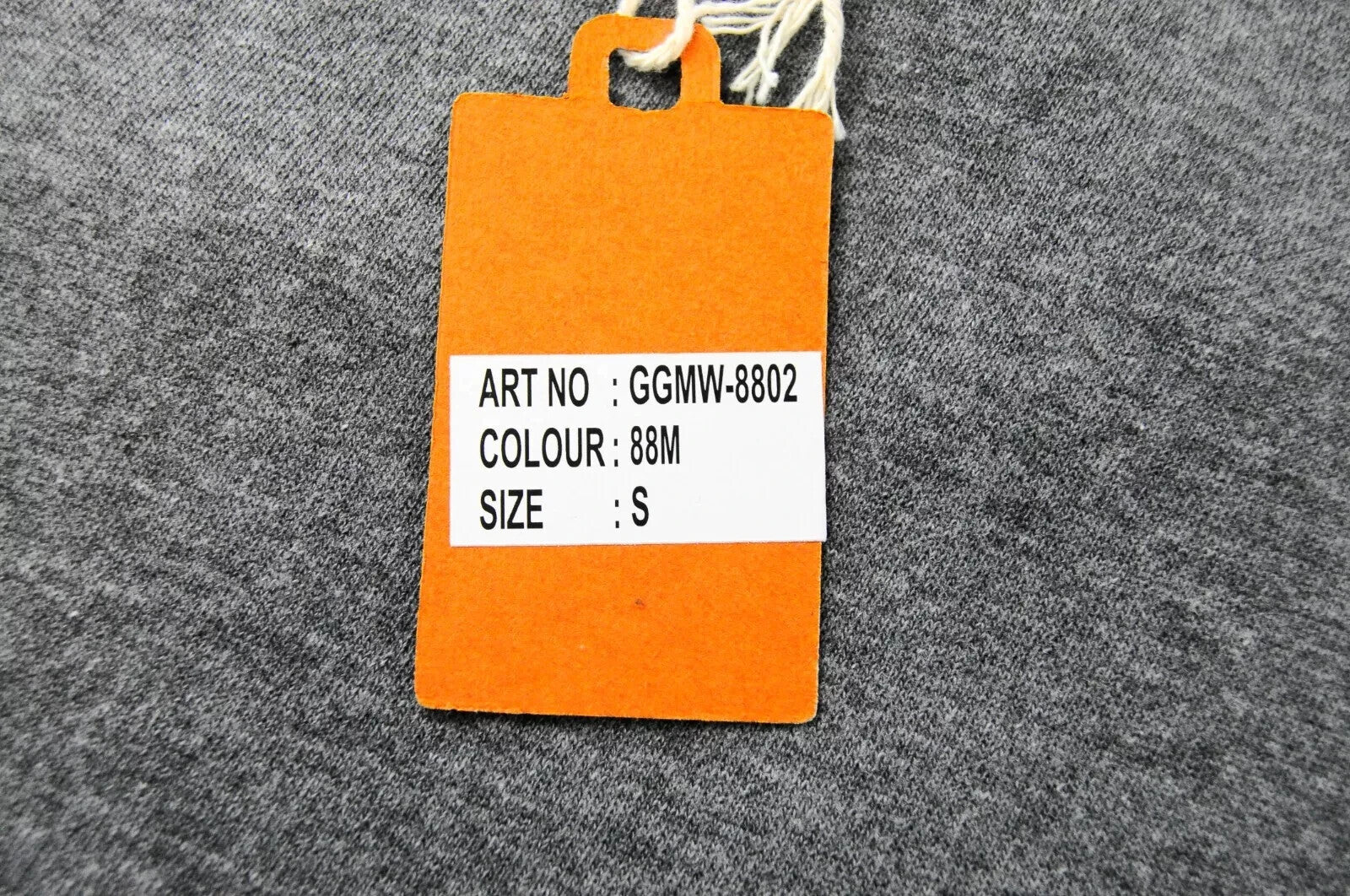 „GOOD GENES S“ vidutinio pilkumo medvilninis džemperis su apvalia kaklo iškirpte ir siuvinėtu audiniu vyrams 