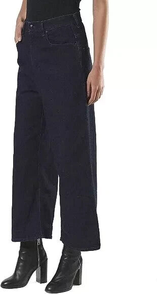 DIESEL Ary 084CG moteriški džinsai W26 L30 aukštu juosmeniu, tamprūs, tiesūs, mėlyni, medvilniniai 