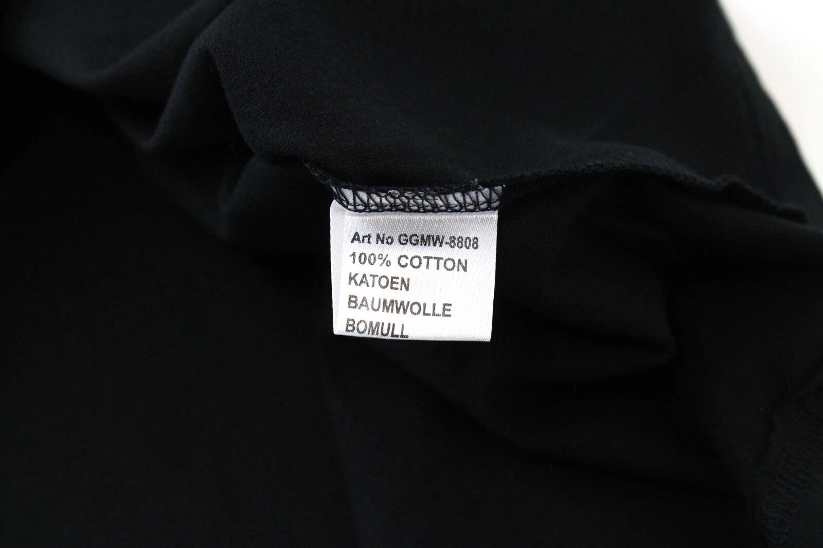 GOOD GENES vyriški marškinėliai L dydžio su „Rooster“ grafika, juodi medvilniniai apvalios kaklo iškirptės marškinėliai 