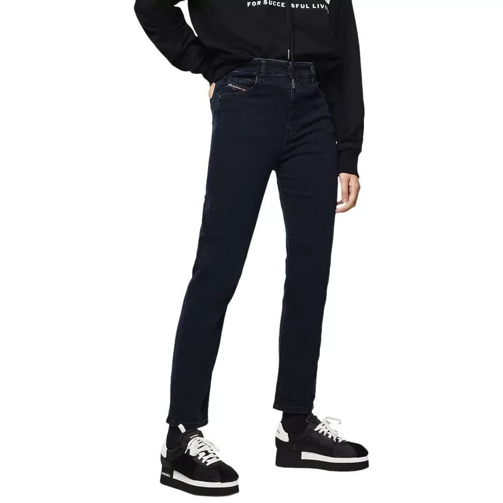 DIESEL D-Eiselle 069GL moteriški W28 L30 tiesūs mėlyni tamprūs medvilniniai džinsai tamprūs 