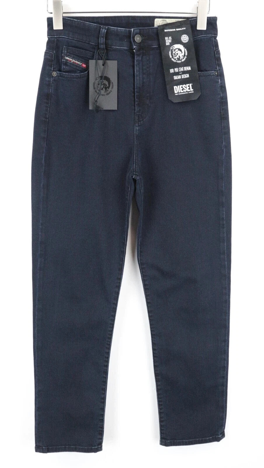 DIESEL D-Eiselle 069GL moteriški W28 L30 tiesūs mėlyni tamprūs medvilniniai džinsai tamprūs 