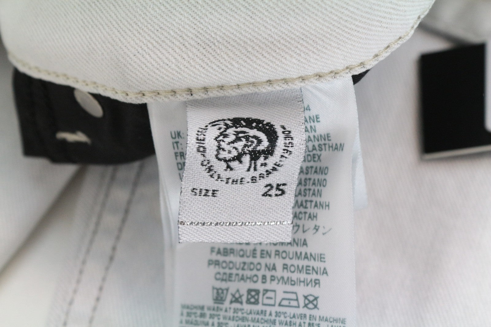 DIESEL Neekhol 003W7 moteriški W25 L32 mėlyni, tiesūs, tamprūs medvilniniai džinsai 