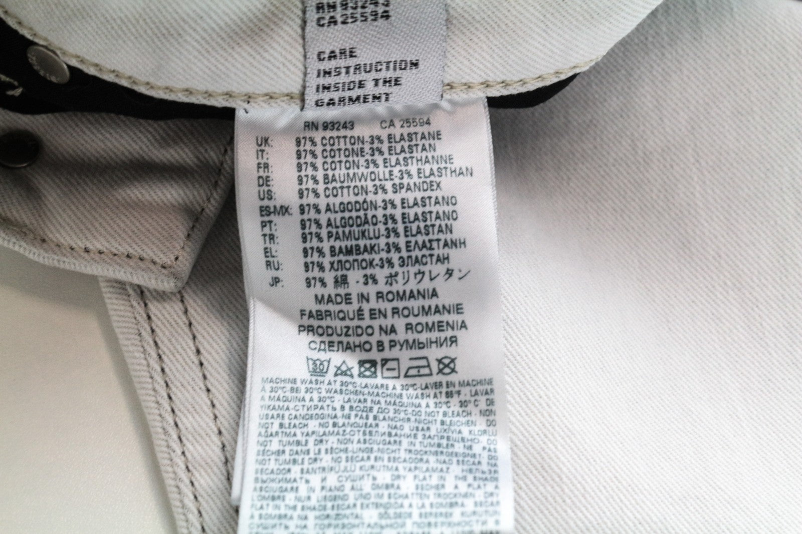 DIESEL Neekhol 003W7 moteriški džinsai W30 L32 mėlyni, tiesaus kirpimo, tamprūs, šviesiai džinsiniai 